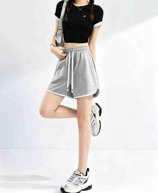 626 Pcs Simple Fashion Double Stripe Casual Sports Shorts M-3XL Individual Pack - Image 1