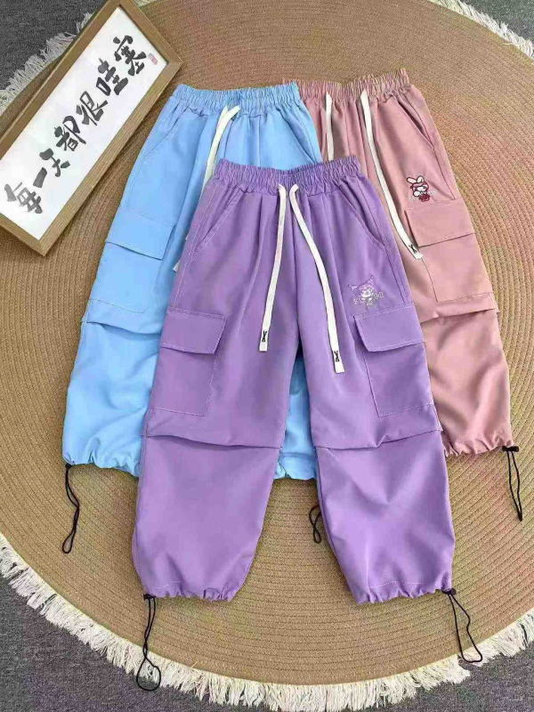328 Pieces Kids Casual Cargo Pants - Image 1