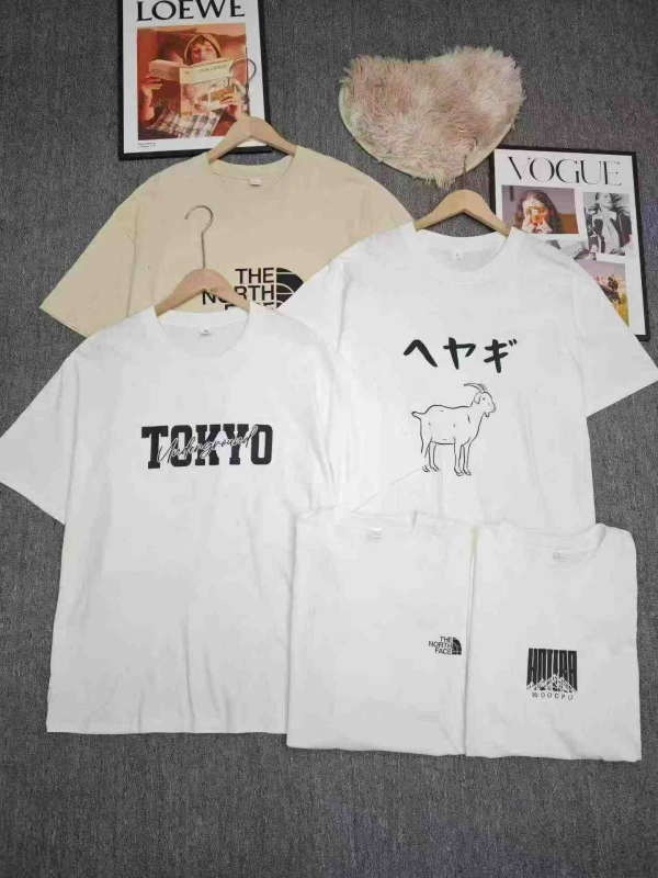 9000 Pcs Trendy Brand Heavy Weight 100% Cotton Oversized Men's T-shirts - Image 1