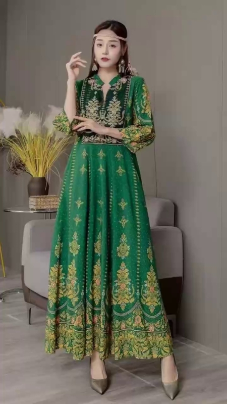 High-end Middle East Muslim Abaya Dresses, 12800pcs, All Styles Available, MOQ 500pcs - Image 1