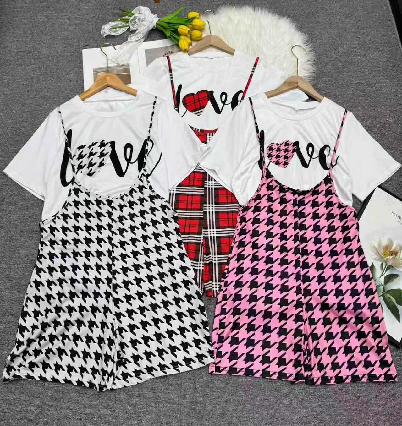 Cross-border Hot 2026 New Women's Two-piece Suspender Set 1000 Sets Size S-2XL - Image 8