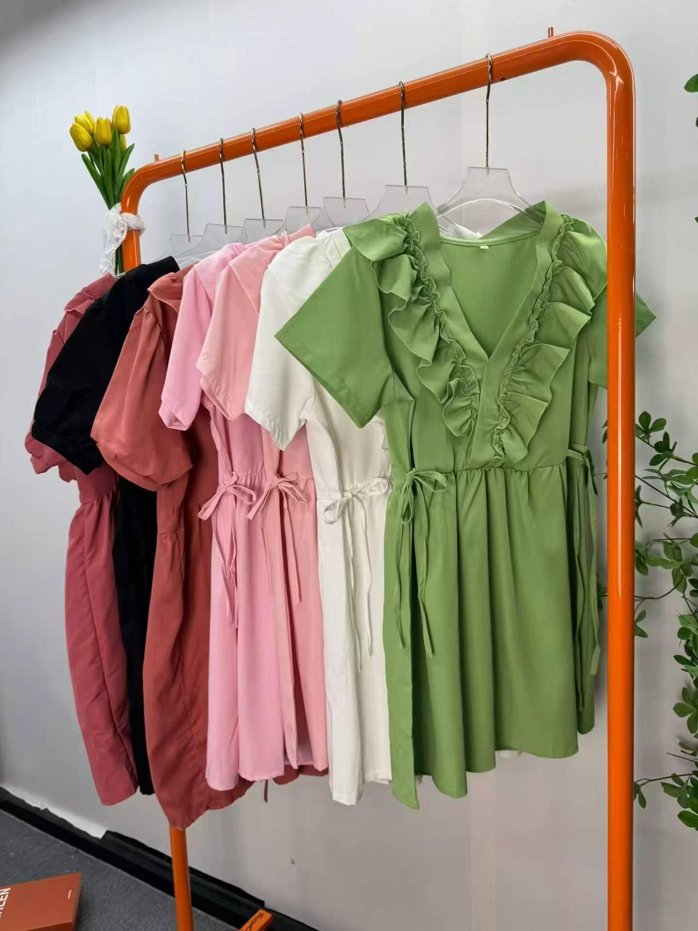 Đầm cổ bèo phong cách Pháp Hepburn size lớn mới mùa hè 2026, 542 chiếc - Image 7