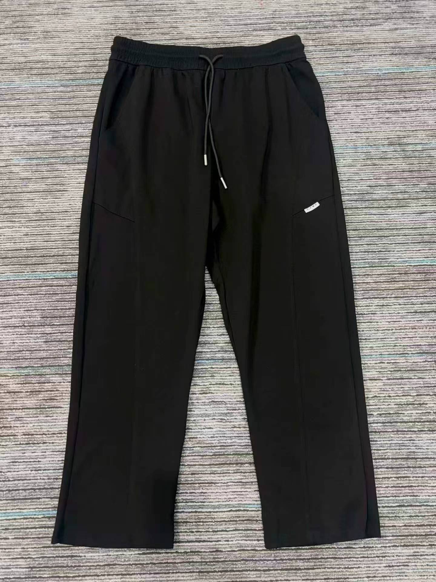 2400 Pcs Plus Size Men's Elastic Waist Straight Cotton Casual Pants - Image 4