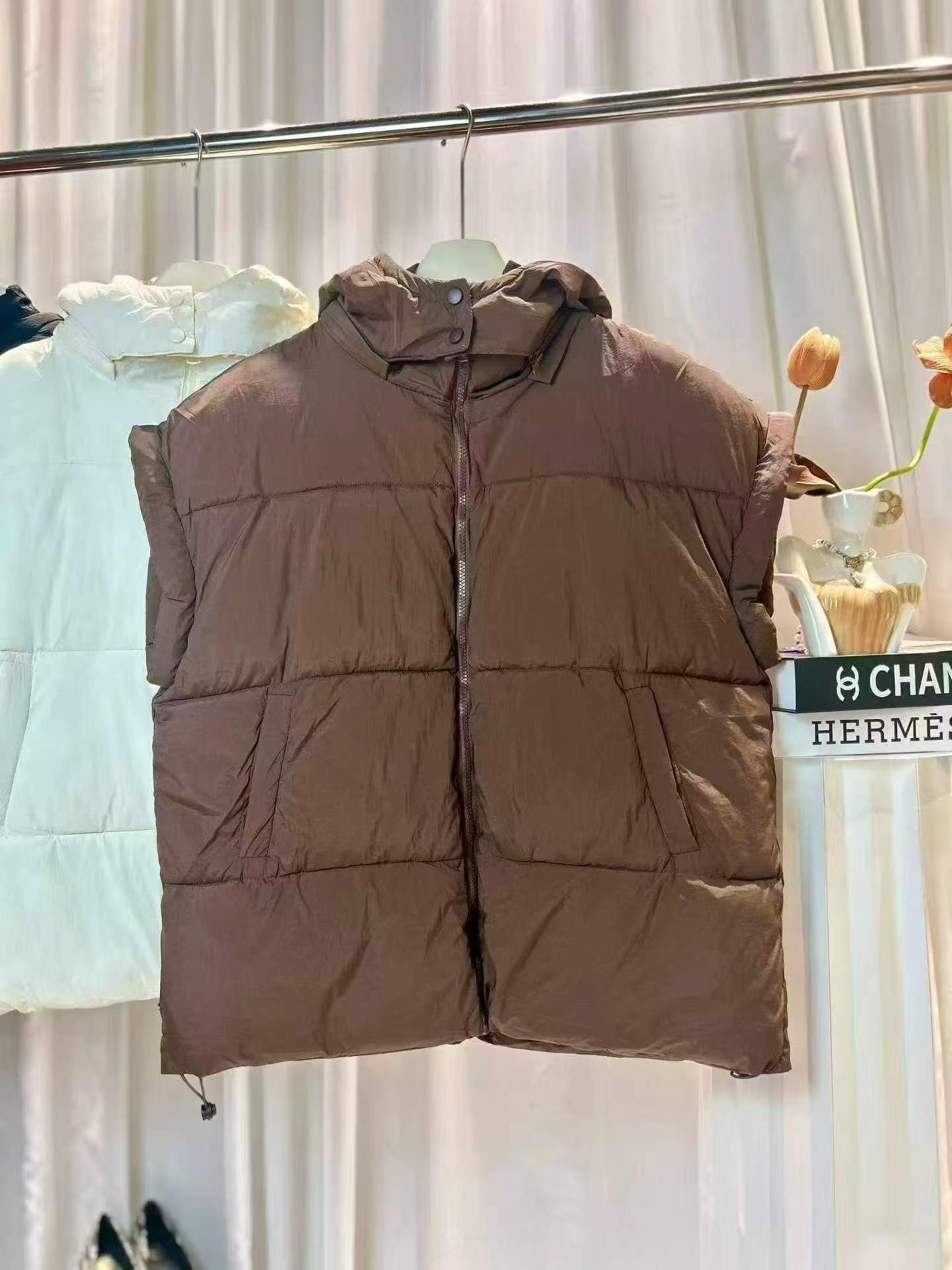 2880 Pcs US Original Unisex Autumn Winter Detachable Hood Cotton Vest - Image 5