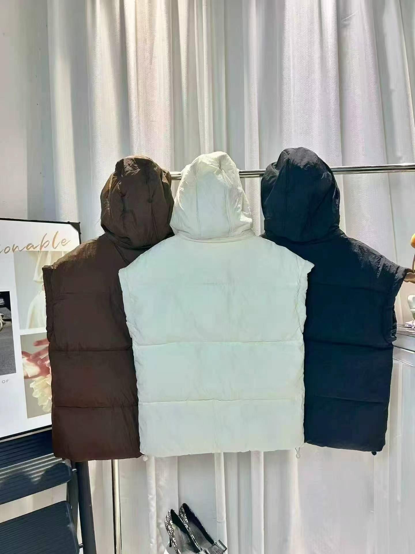 2880 Pcs US Original Unisex Autumn Winter Detachable Hood Cotton Vest - Image 7