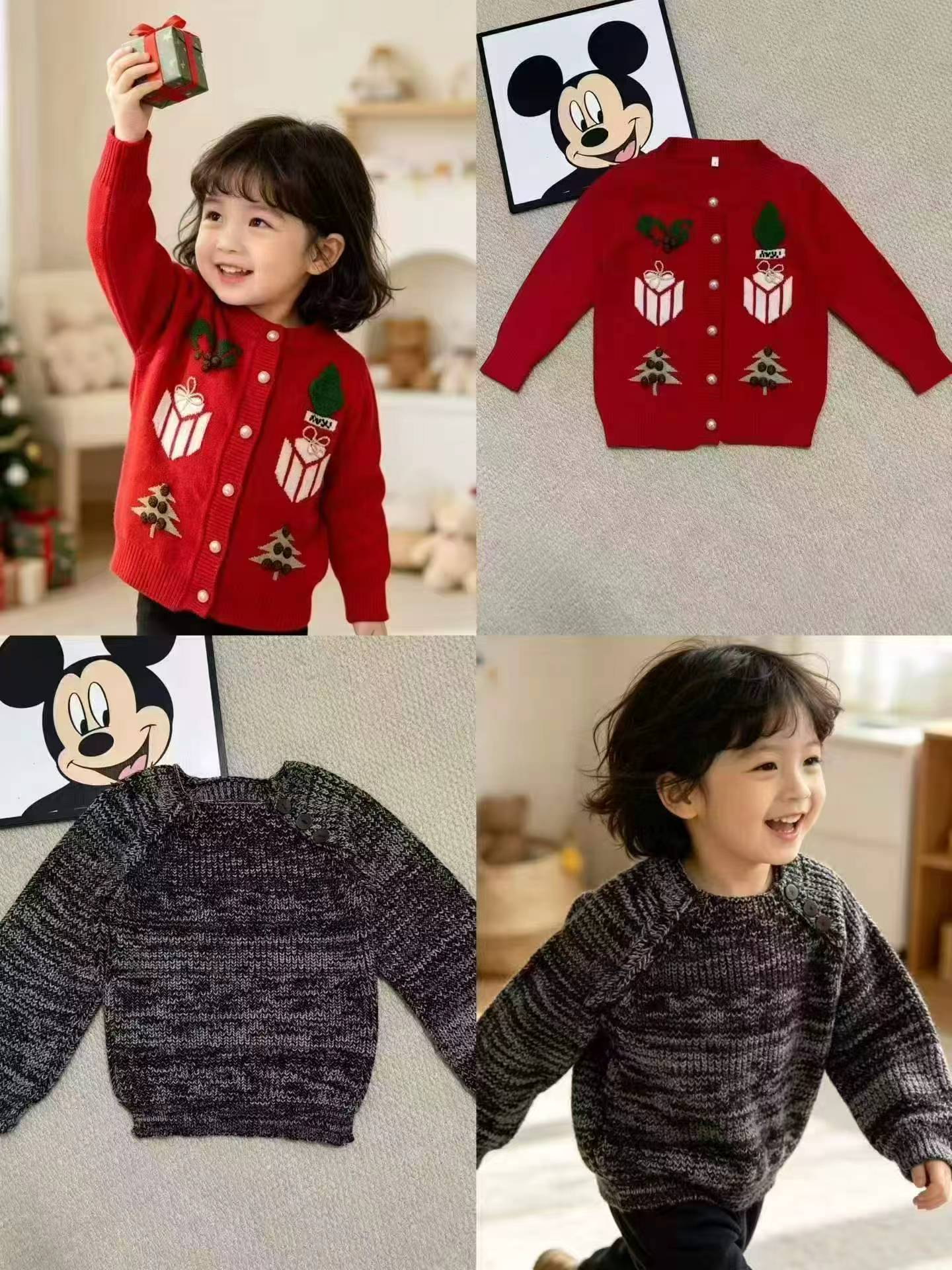 About 800 Pieces Mixed Kids Sweaters Wholesale Stock - Image 3