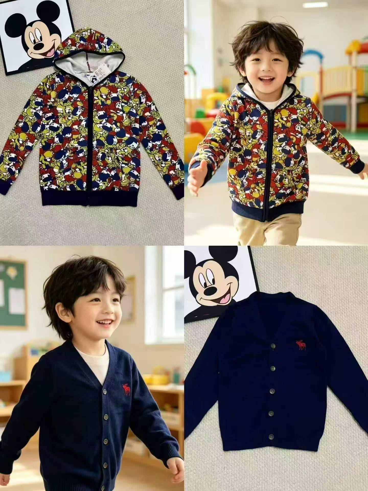 About 800 Pieces Mixed Kids Sweaters Wholesale Stock - Image 6