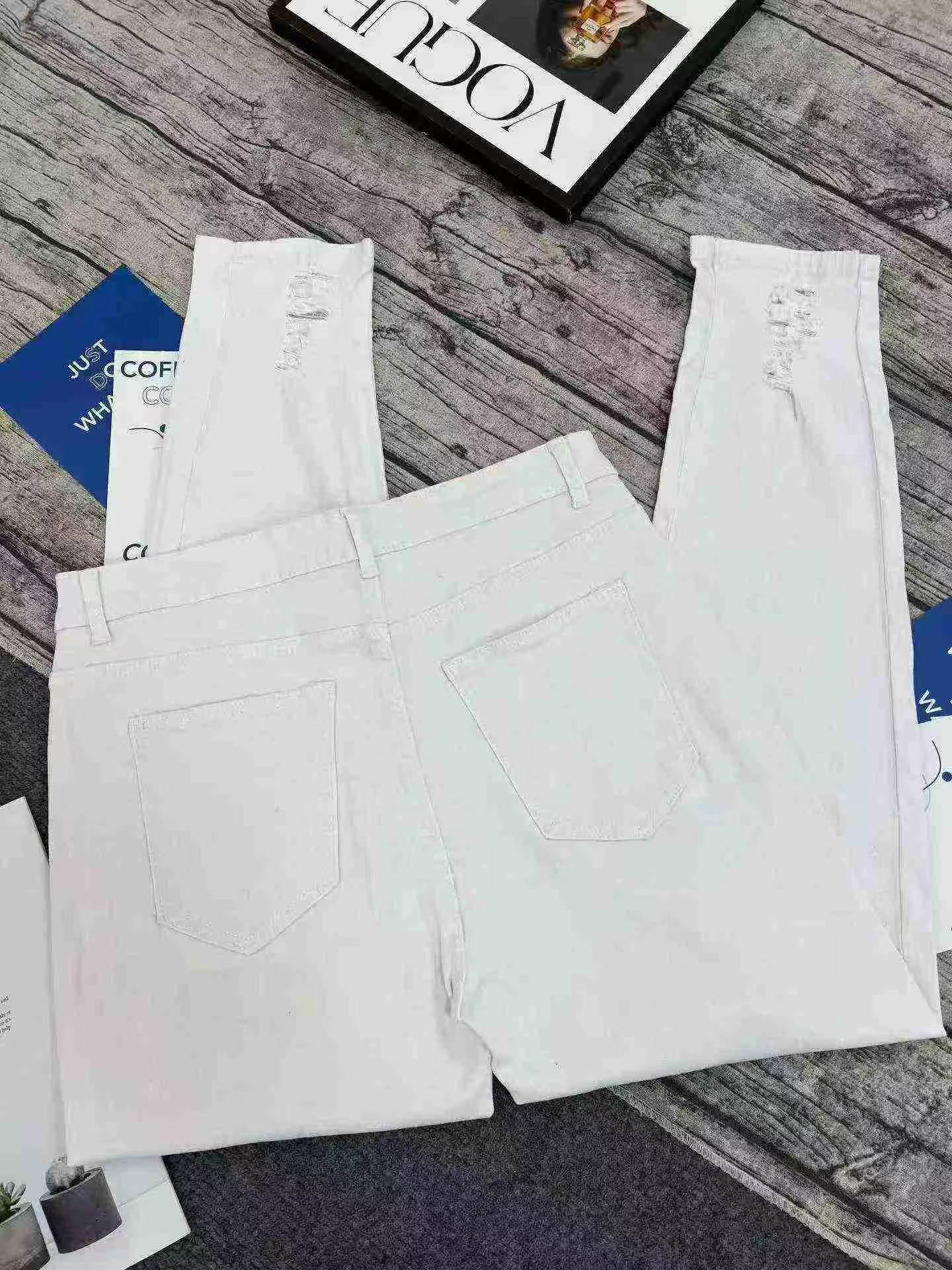 460 Pcs Men's Summer Slim Skinny Stretch Thin Jeans - Image 6