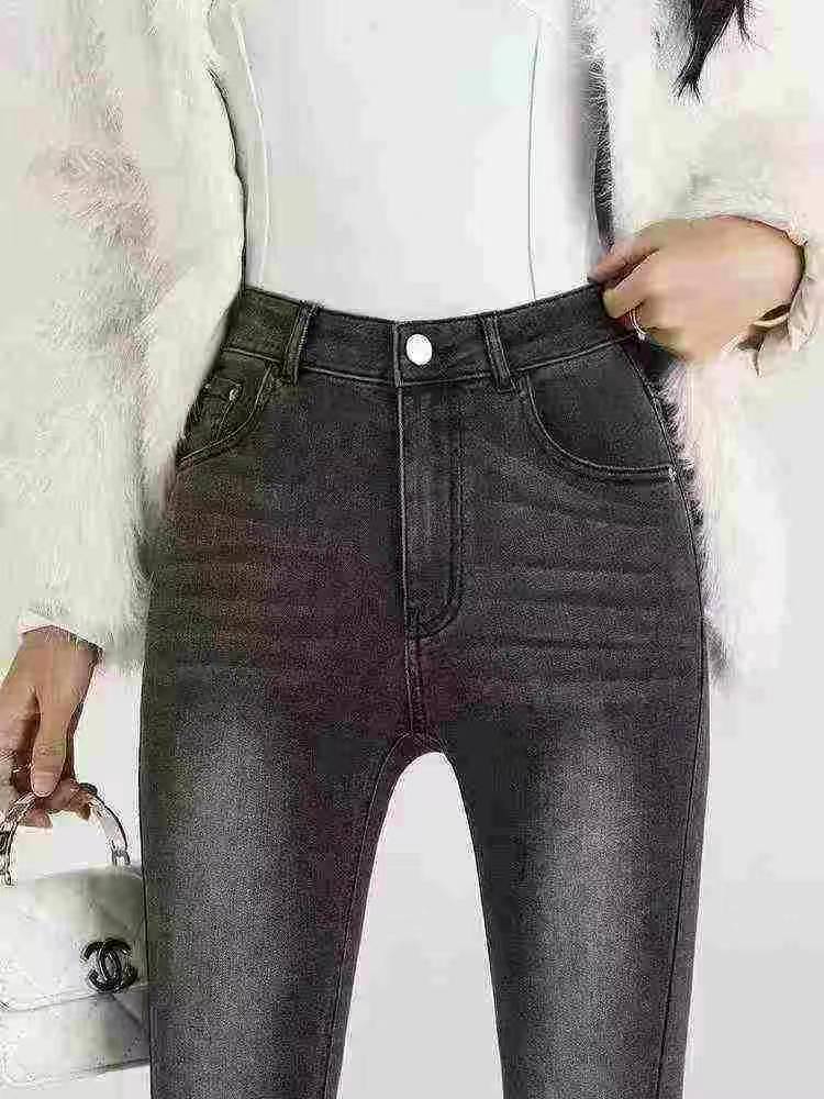 400PCS Women's Vintage High Stretch Push Up Skinny Jeans - Image 3