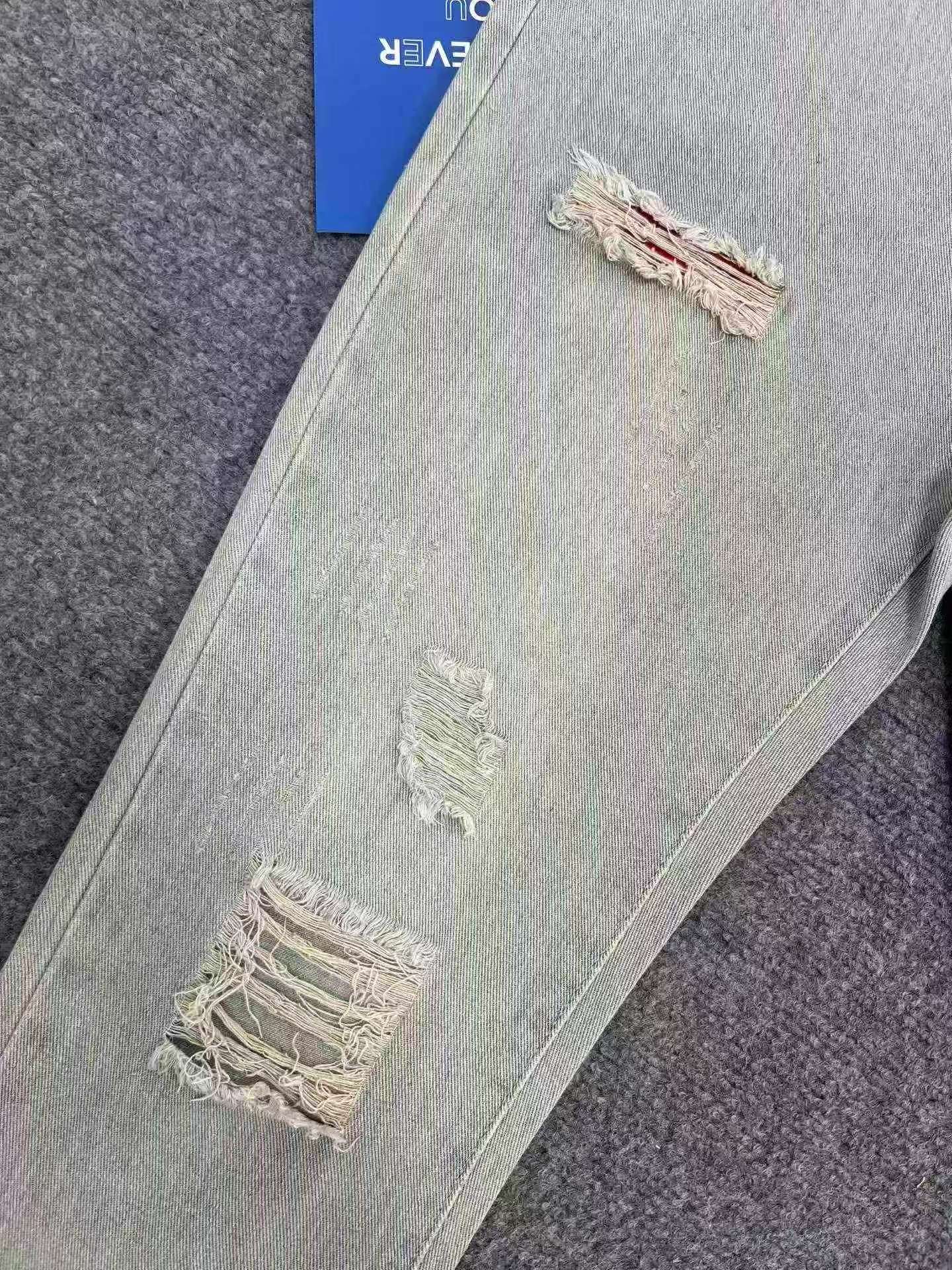 Men's Ripped Casual Summer Jeans 380 Pieces Full Clearance - Image 9
