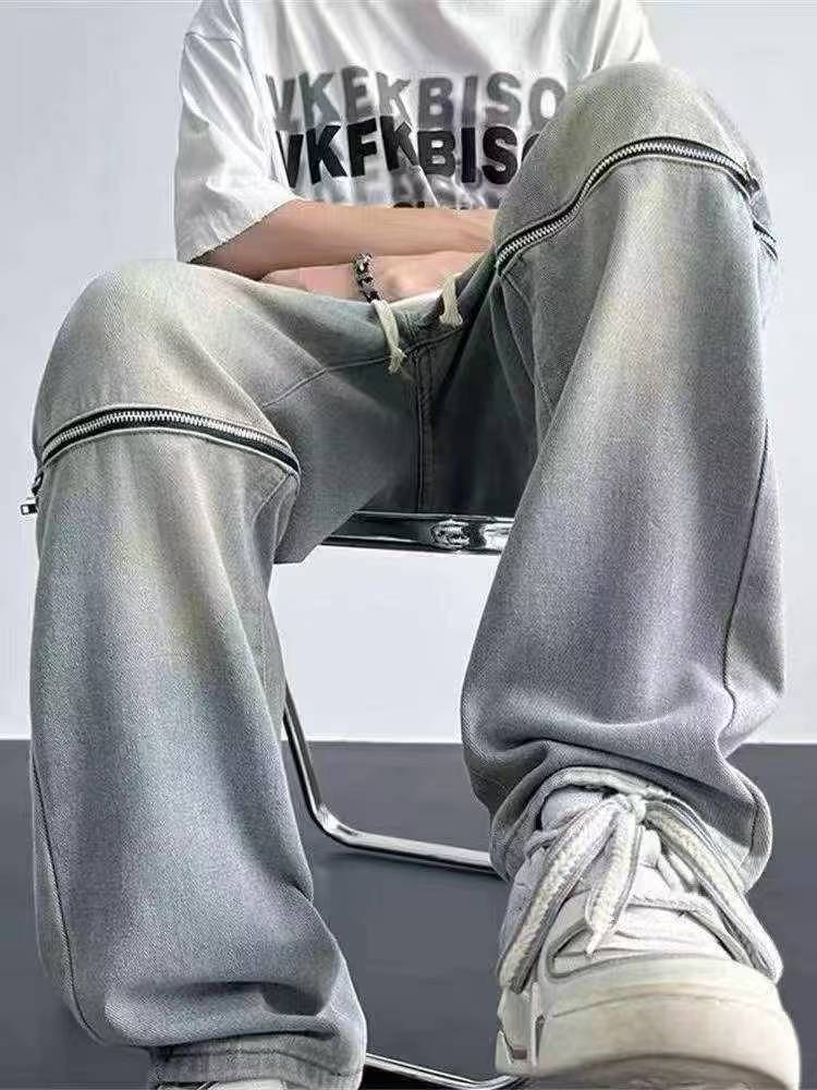 Men's High Street Vibe Summer Loose Straight Jeans, 680 Pieces Total - Image 2
