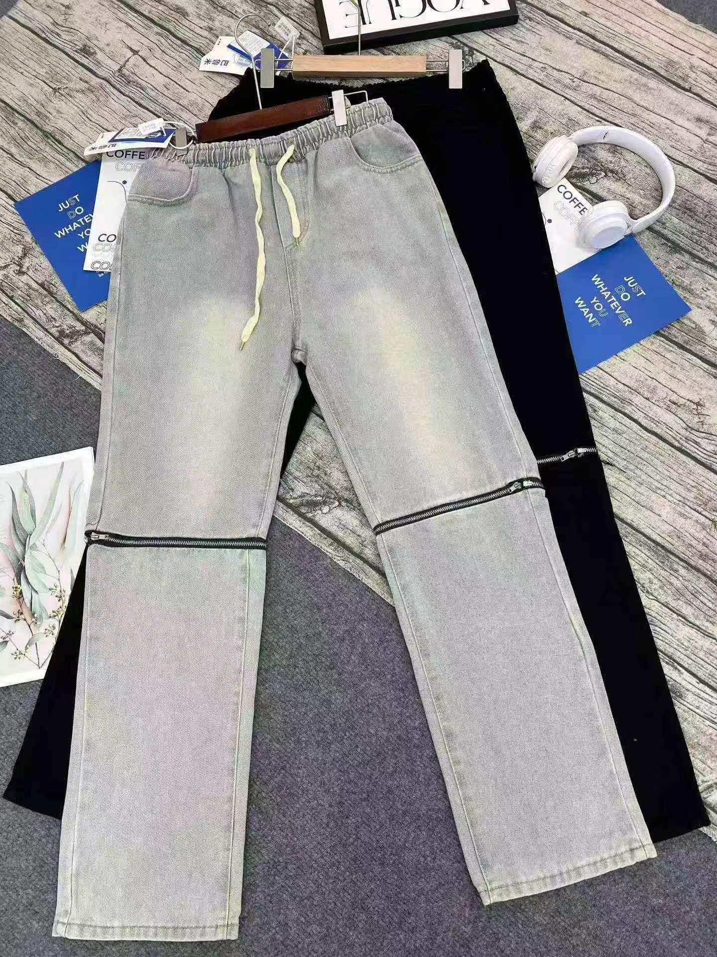 Men's High Street Vibe Summer Loose Straight Jeans, 680 Pieces Total - Image 4