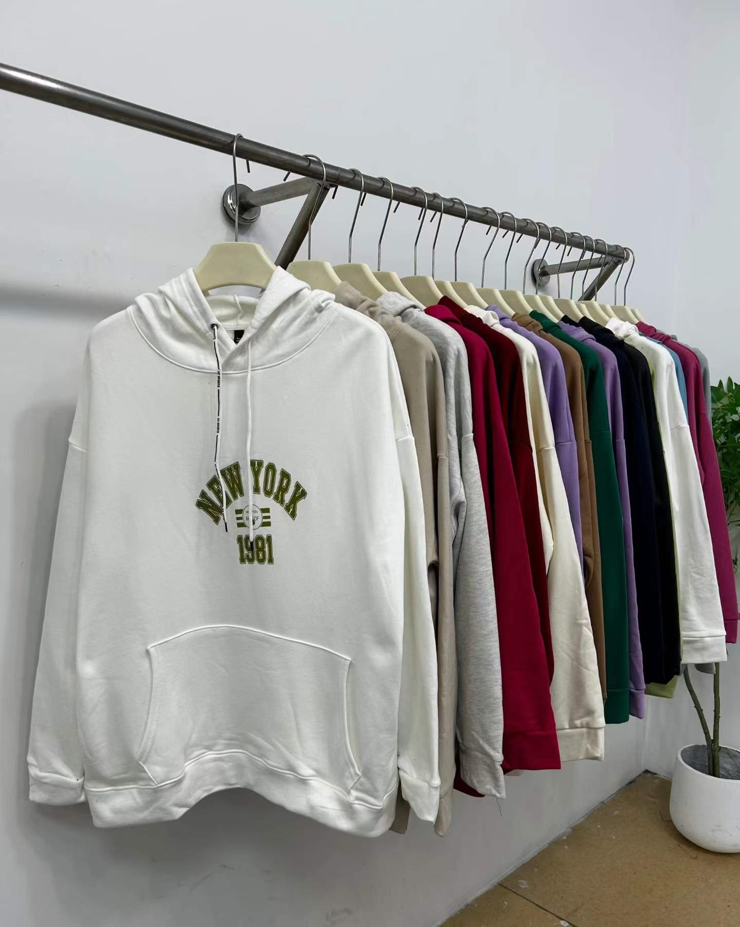 3800 Pieces Unisex Cotton Terry Hooded Sweatshirts - Image 7