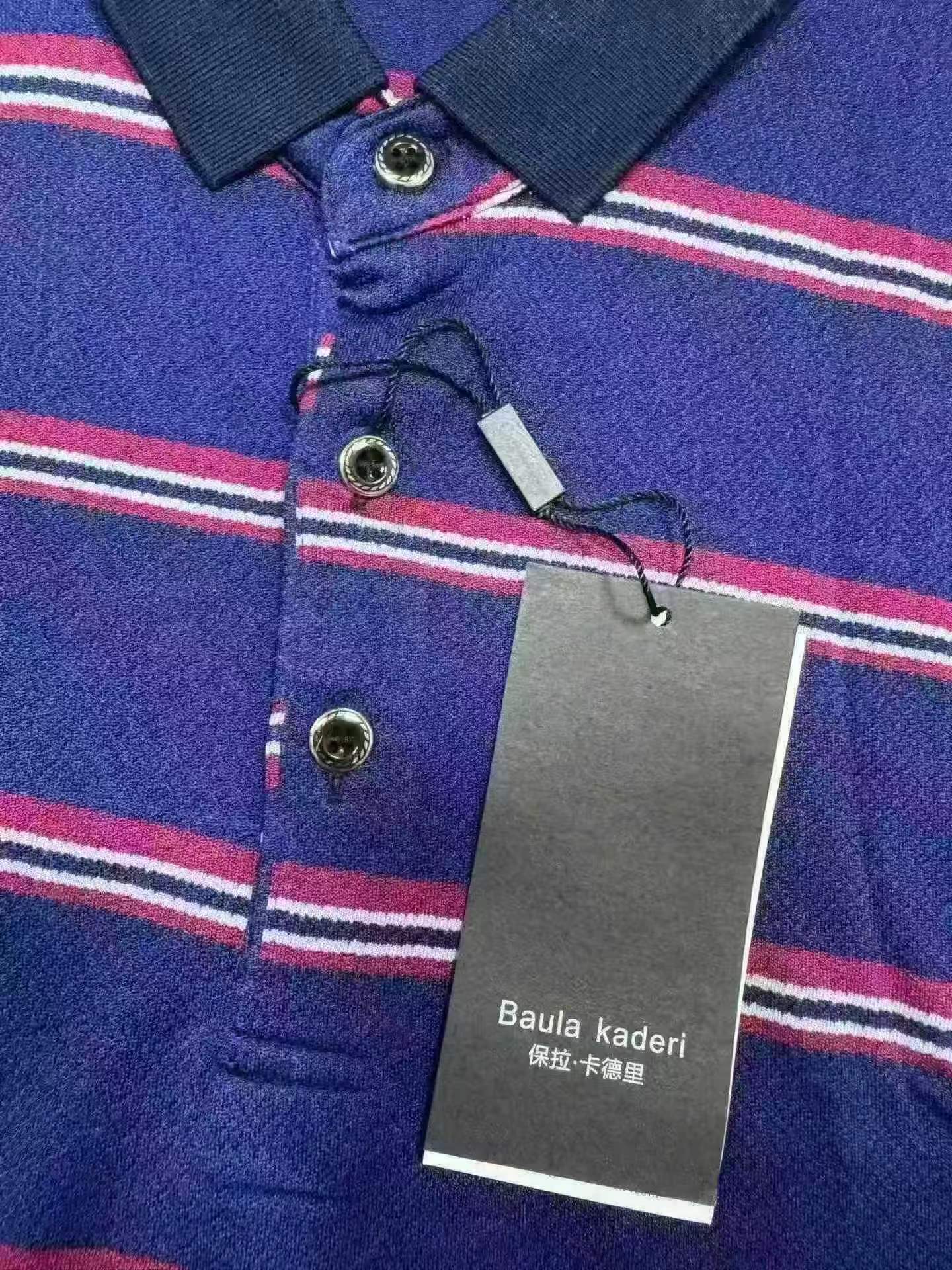 约1000件男士条纹商务短袖Polo衫 - Image 4