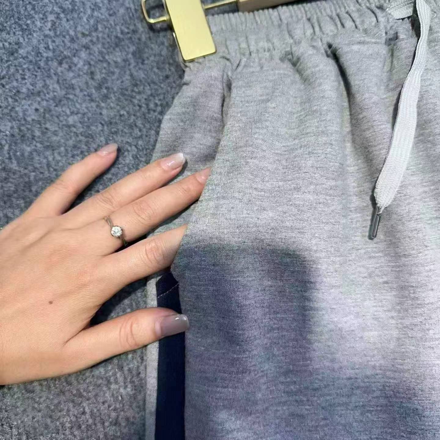Conjunto de dos piezas deportivo casual de verano estilo coreano para mujer, total 246 conjuntos - Image 8