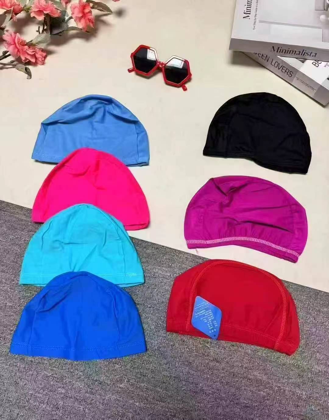 About 70000 Pieces Solid & Printed Swim Caps, 50000 Adult 20000 Kids - Image 4