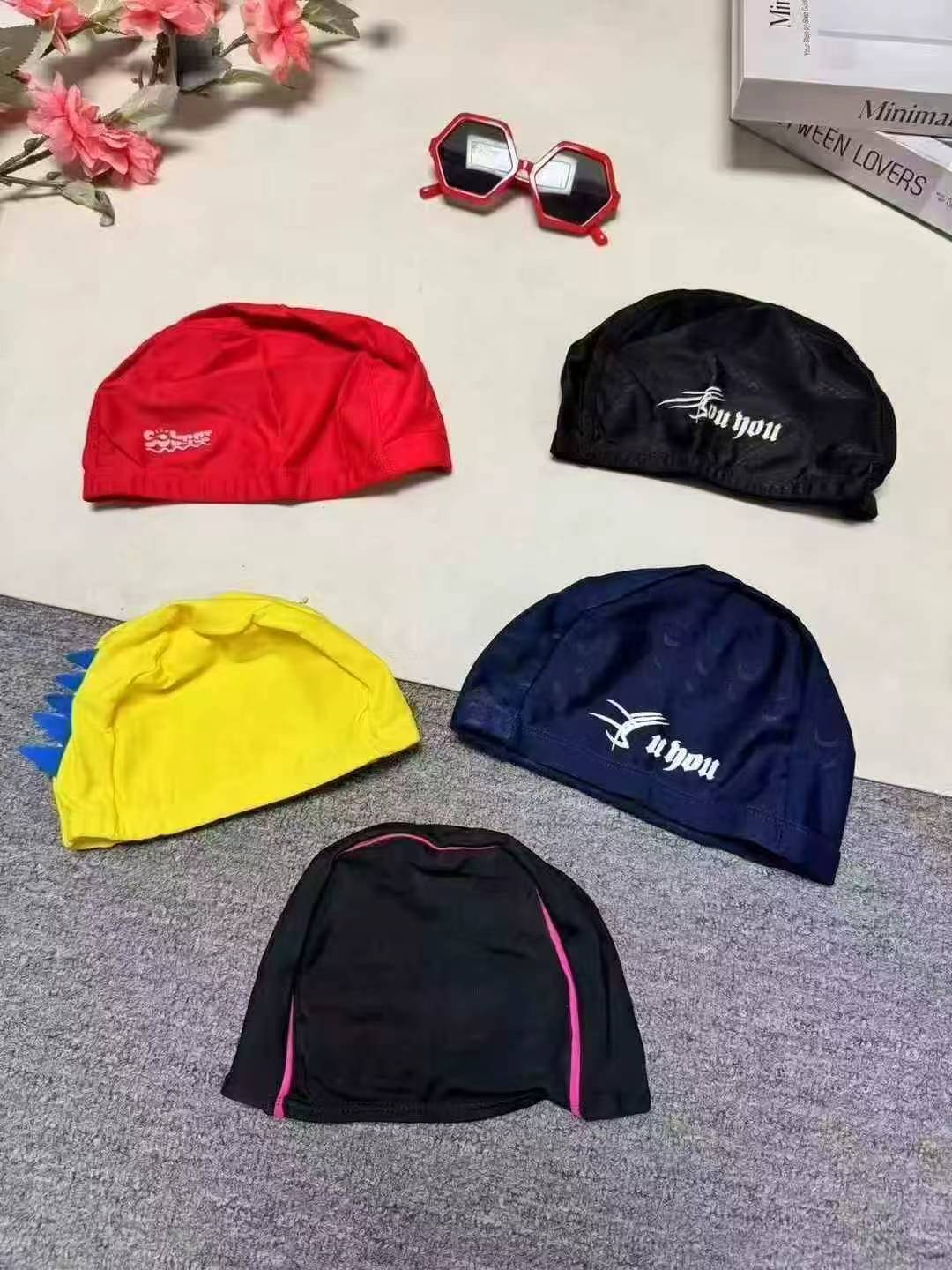 About 70000 Pieces Solid & Printed Swim Caps, 50000 Adult 20000 Kids - Image 5
