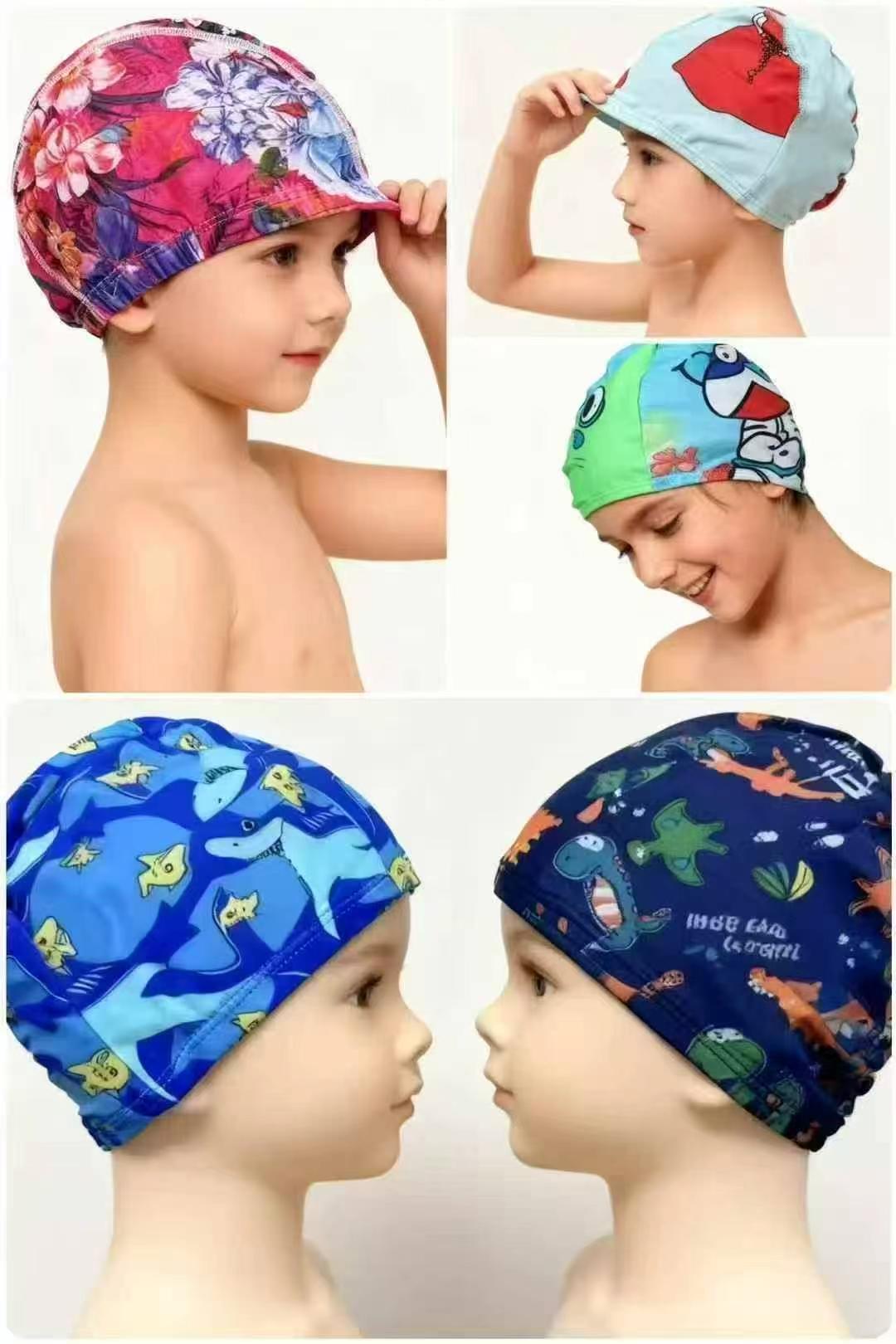About 70000 Pieces Solid & Printed Swim Caps, 50000 Adult 20000 Kids - Image 6