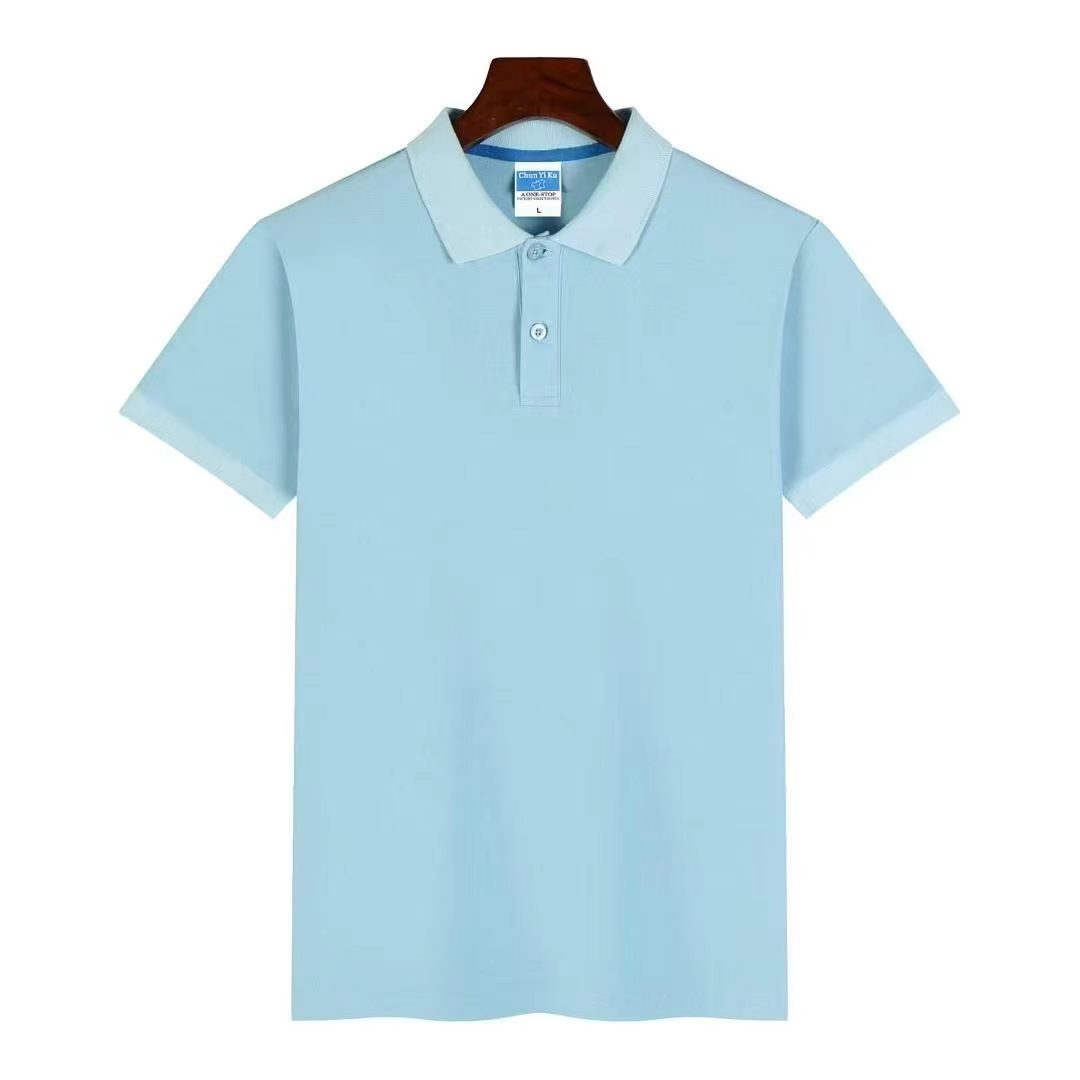 Environ 7 000 pièces de polos à manches courtes de couleur unie pour hommes - Image 2