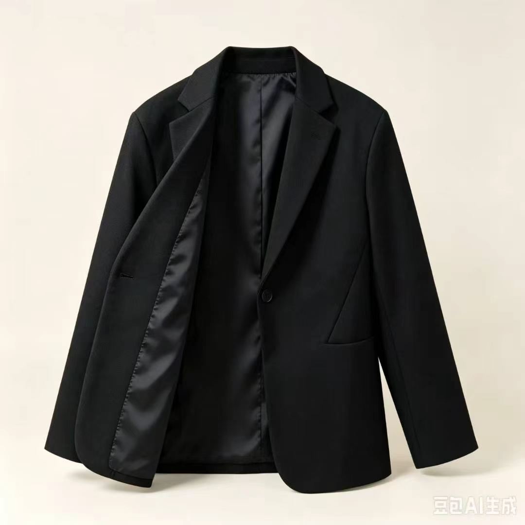 280 pièces de blazers professionnels décontractés pour homme épaissis en laine d'hiver - Image 5