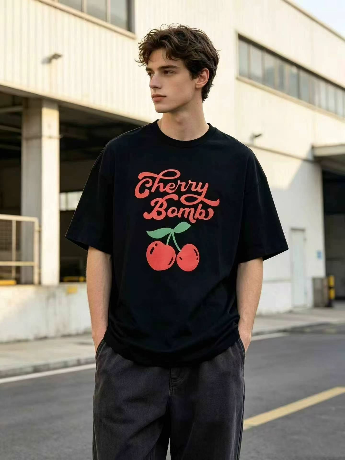 2000 Pieces Unisex Summer Casual Loose Short Sleeve T-Shirts - Image 2
