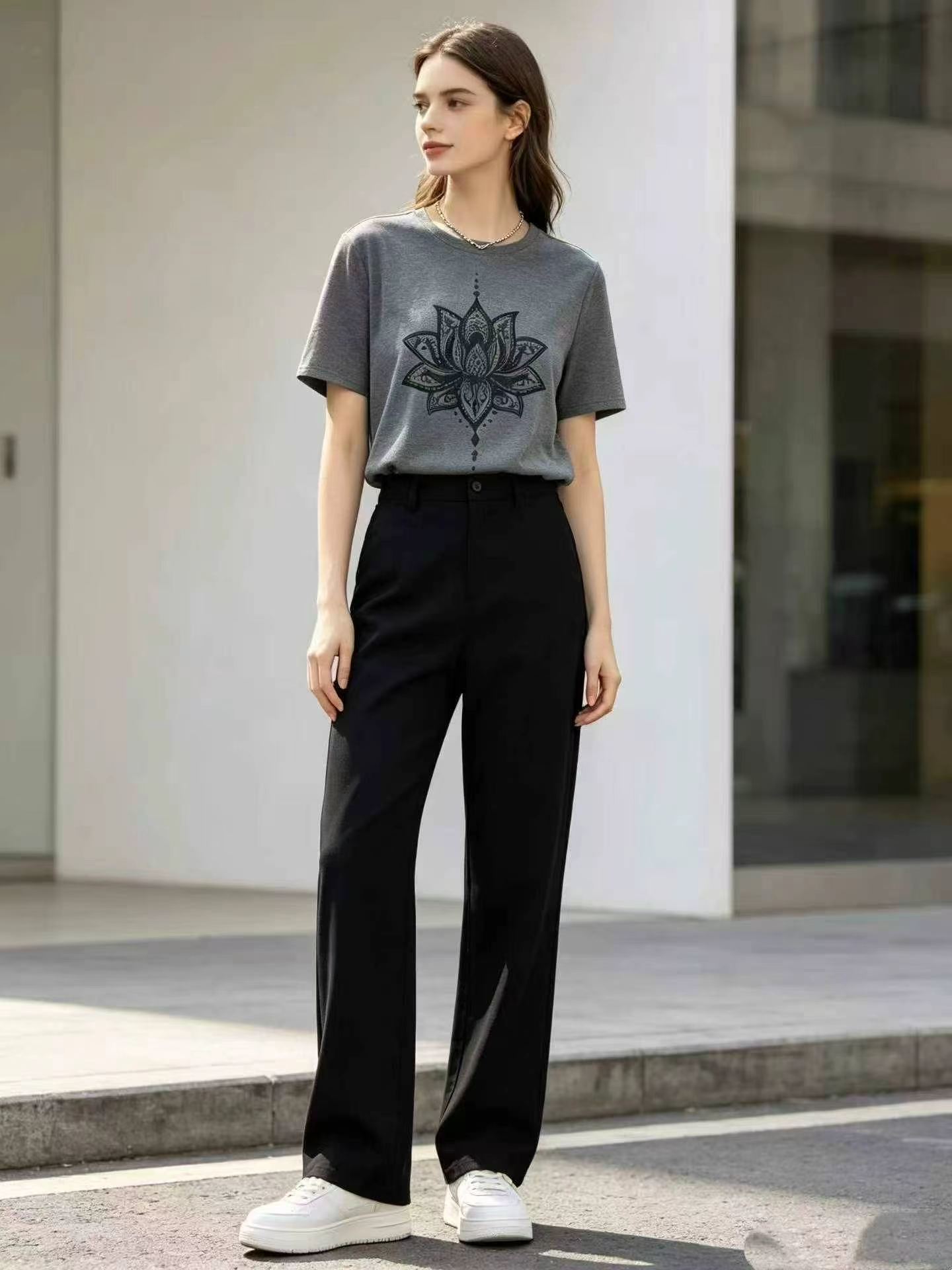 2000 Pieces Unisex Summer Casual Loose Short Sleeve T-Shirts - Image 3