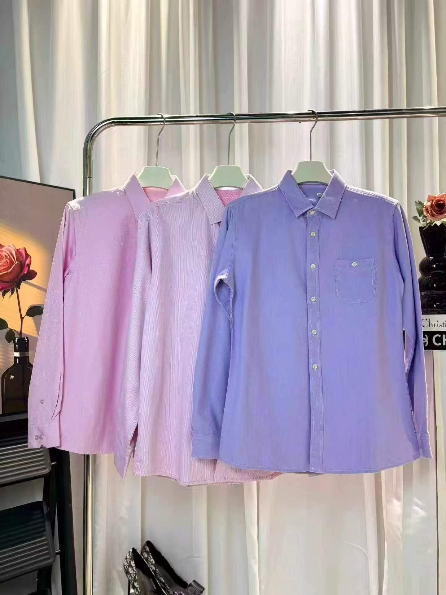 25000 Pcs Heilan Home Cut-label Men's Fleece Long Sleeve Business Shirts - Image 3