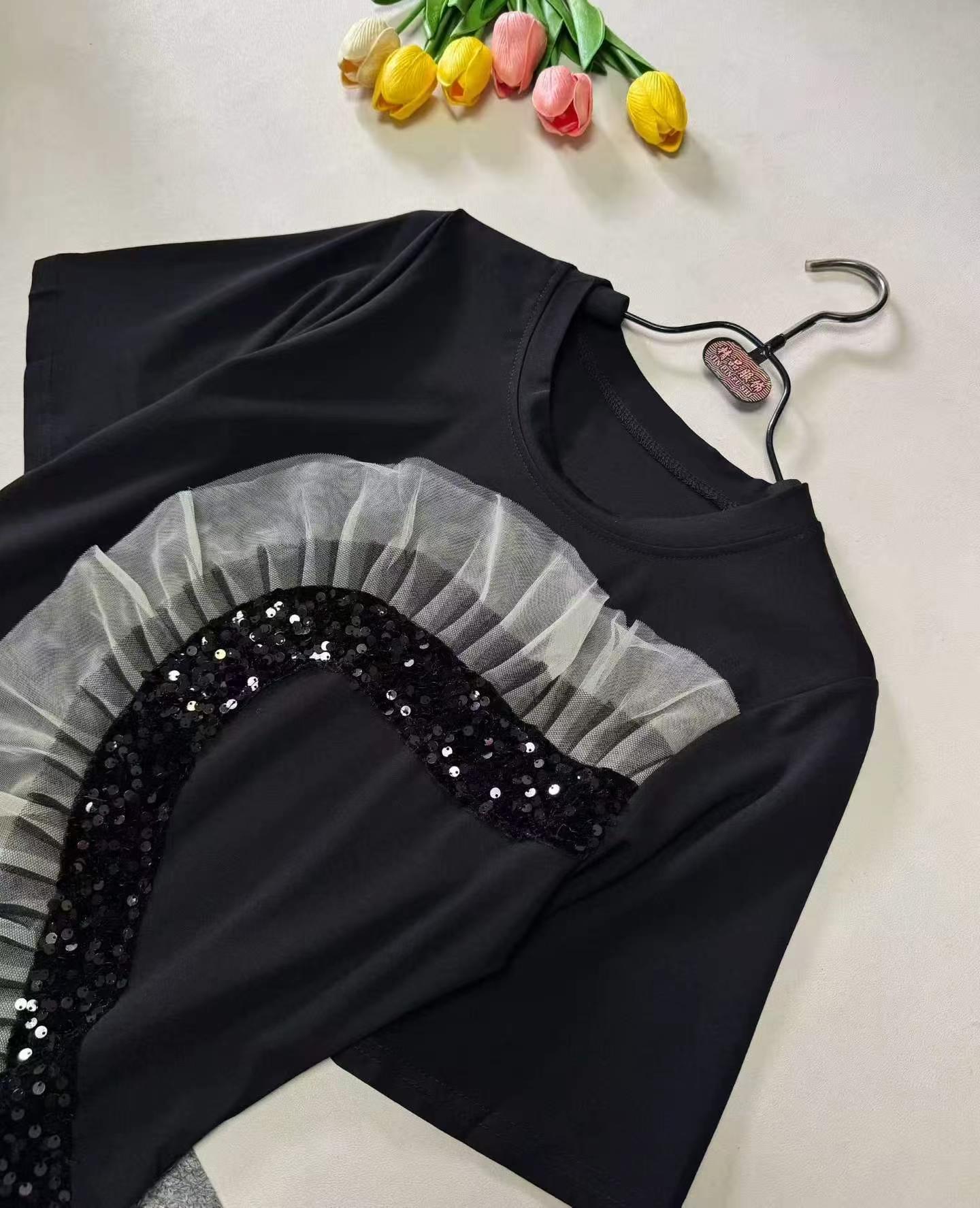 New Black Splicing Slim Straight Casual Dress For Petite With Pockets, About 220 Pieces - Image 6