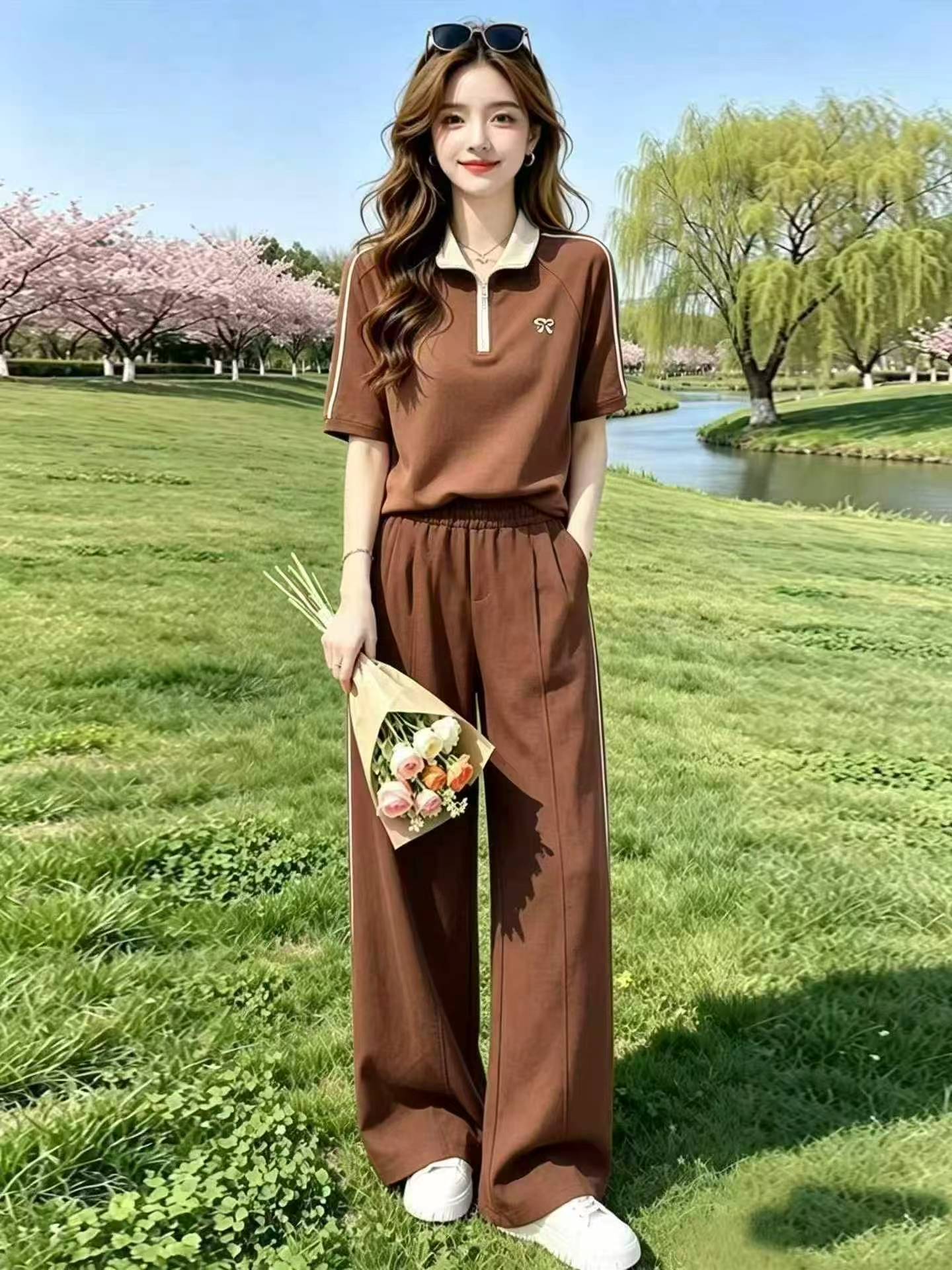 970 Sets Two-piece Outfits Stock Clearance - Image 2