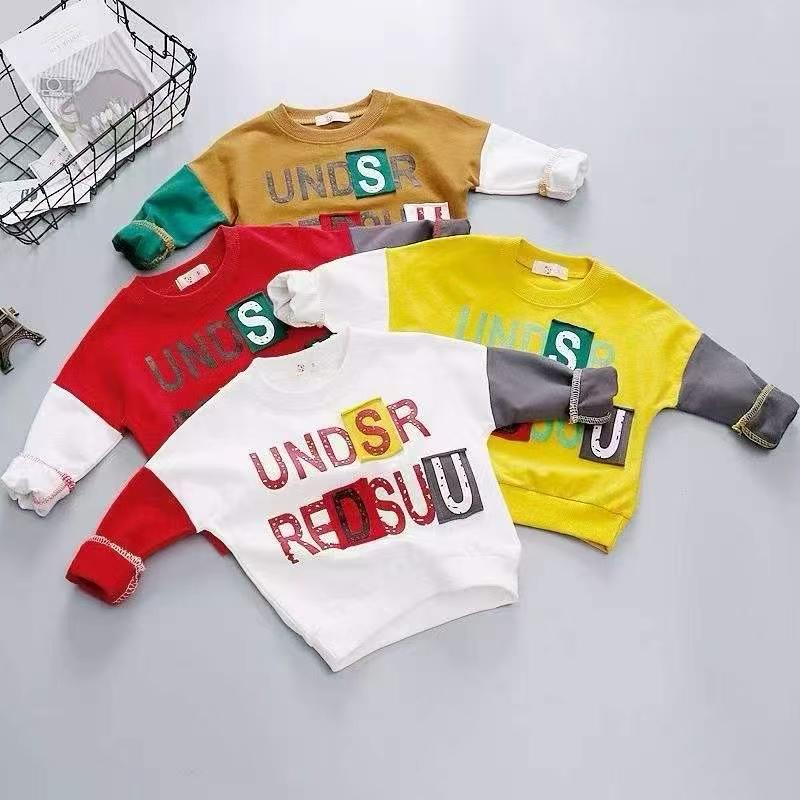 Boys Girls Spring Autumn Cotton Sweatshirts, Size 90-160, About 880 Pieces - Image 2