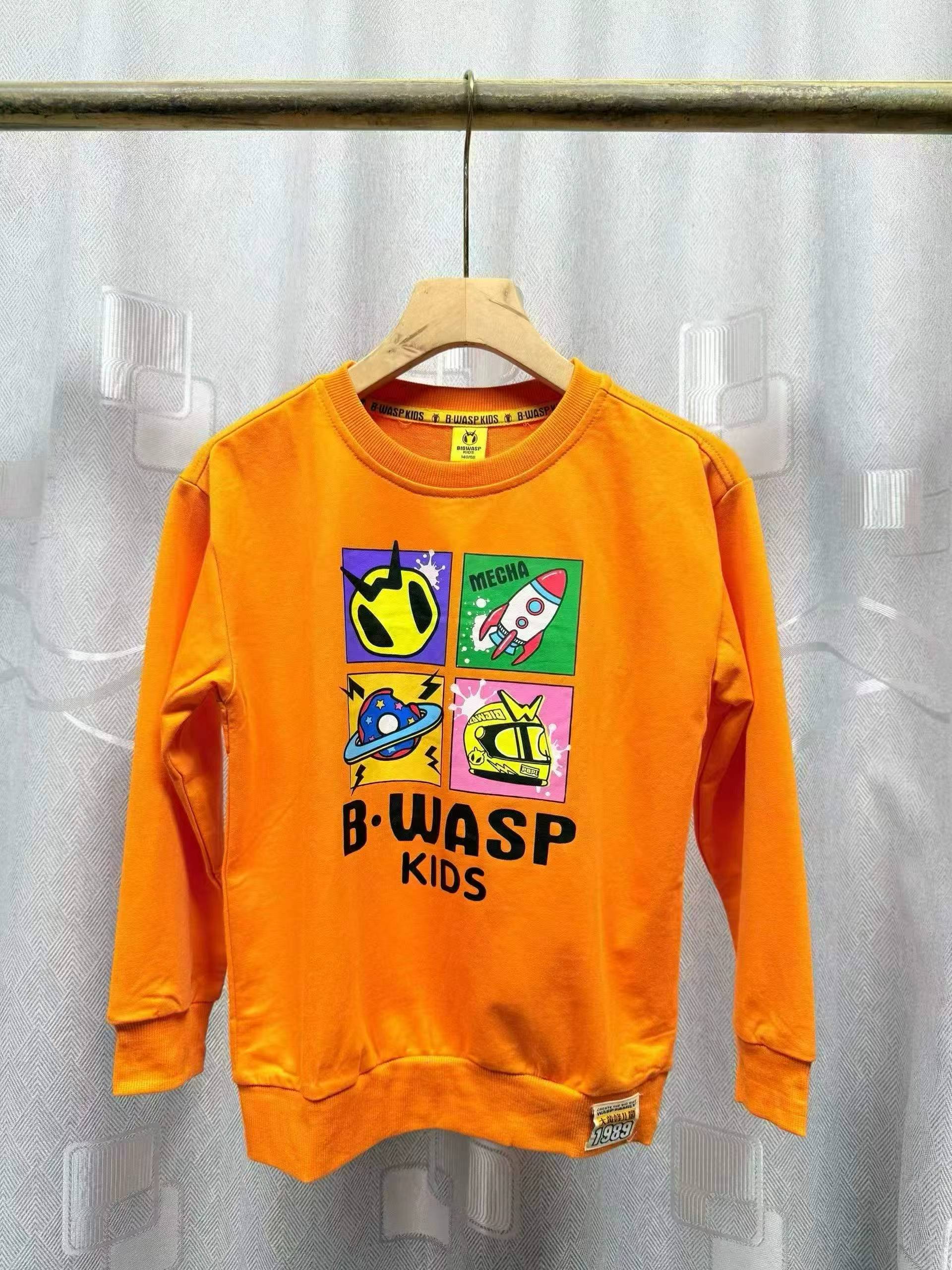 Boys Girls Spring Autumn Cotton Sweatshirts, Size 90-160, About 880 Pieces - Image 4