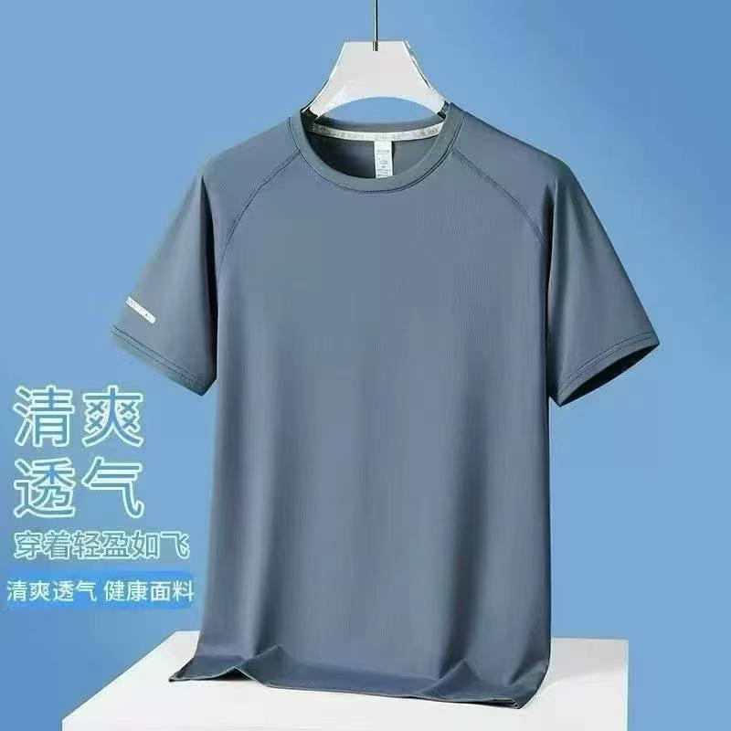 Quick-dry Mesh Crew Neck Marathon Sports T-shirt, Individually Packed, Size S-3XL, About 1880 Pieces - Image 2