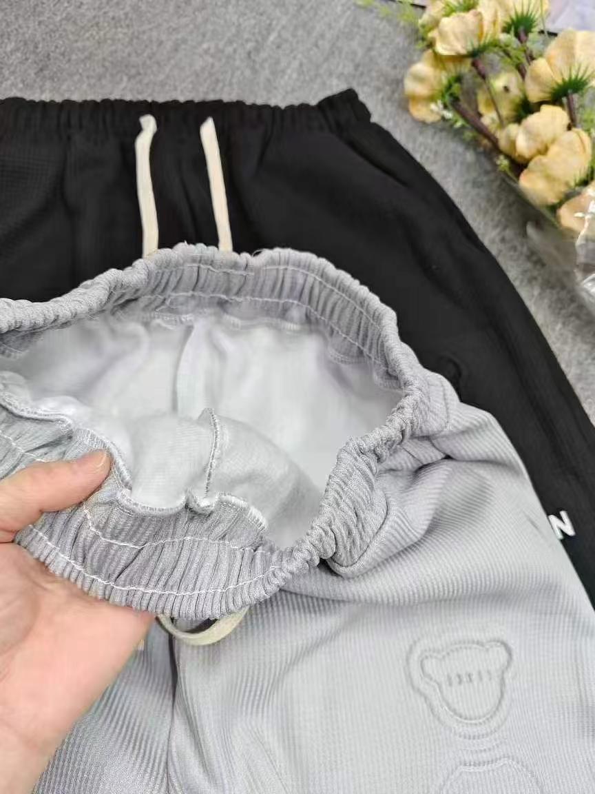 Men's Waffle Winter Fleece Tapered Sweatpants, 2 Colors, S-3XL, About 500 Pieces - Image 7