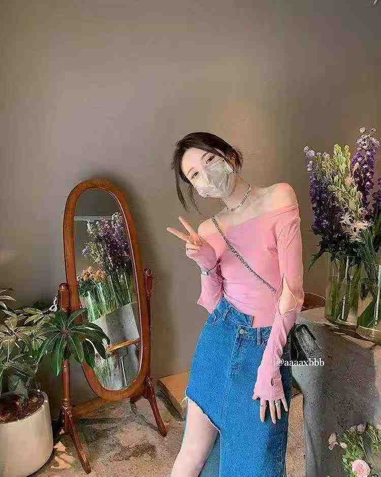 200 Pieces Women's Summer Denim Long Skirt - Image 3