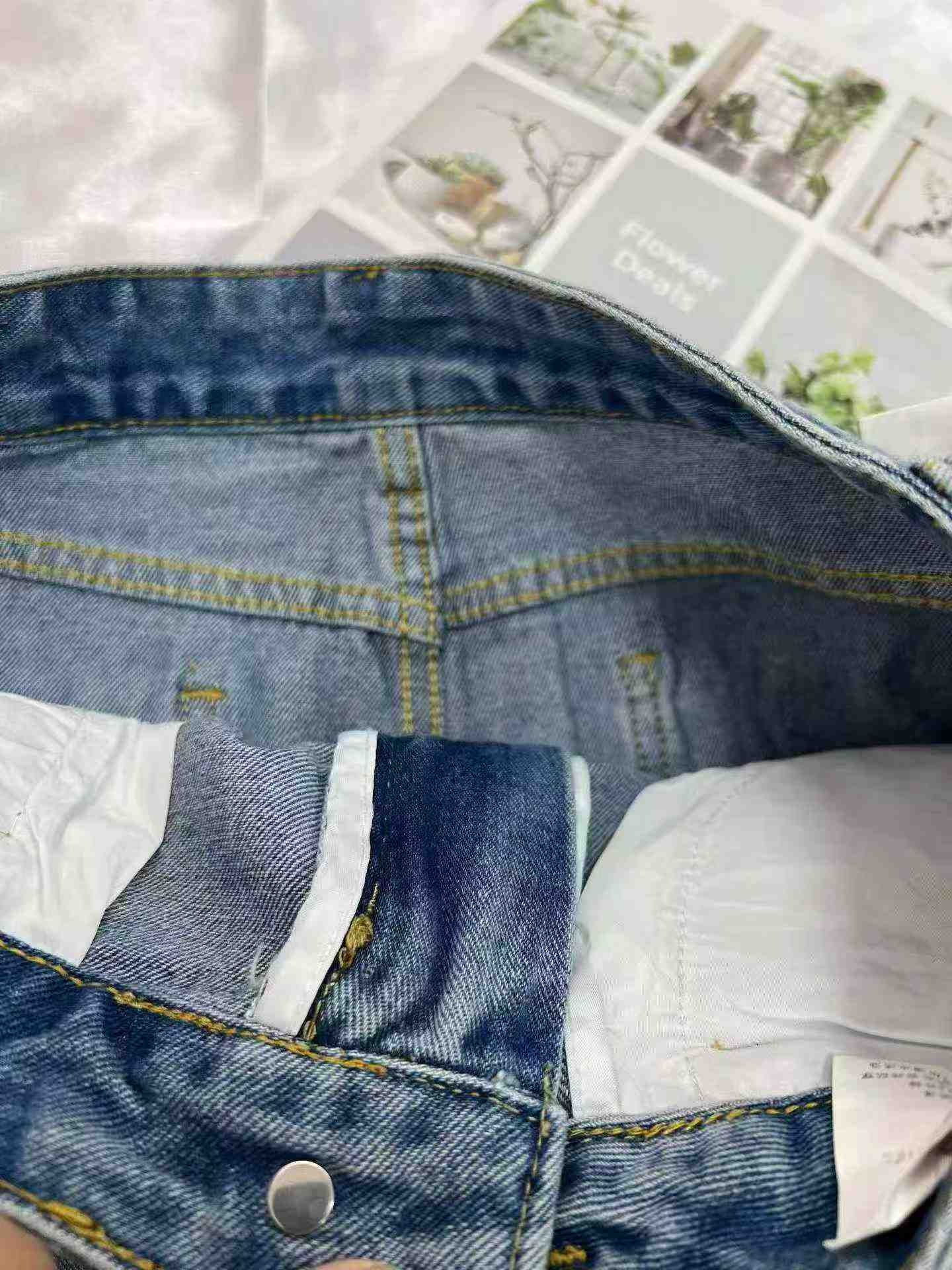 200 Pieces Women's Summer Denim Long Skirt - Image 8