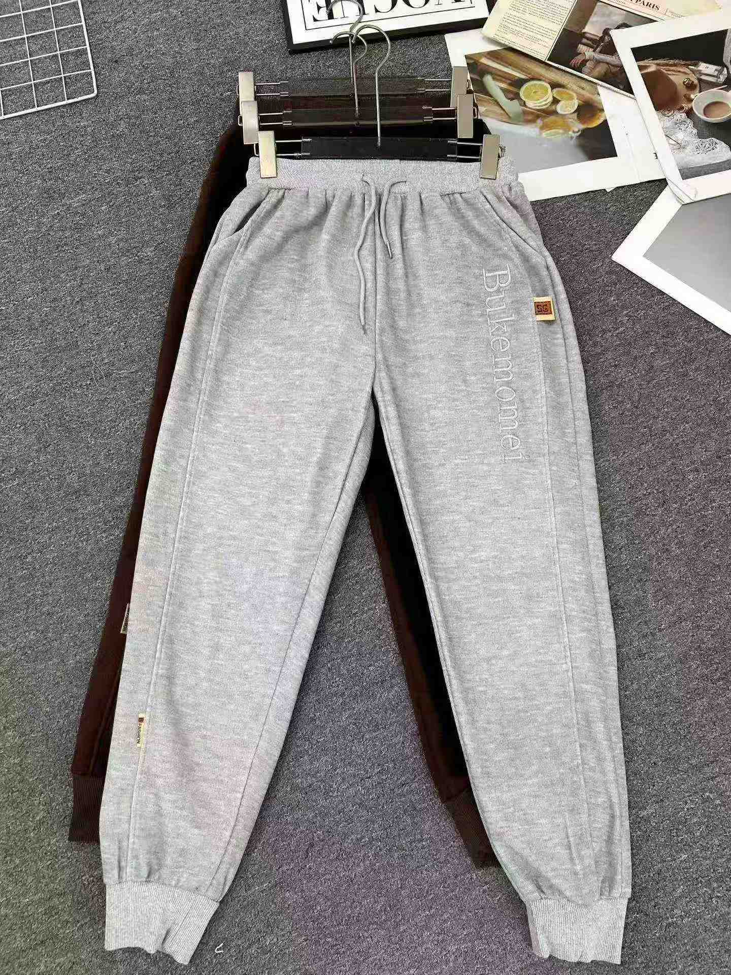 Women's Loose High Waist Tapered Cotton Sweatpants 360 Pieces - Image 4