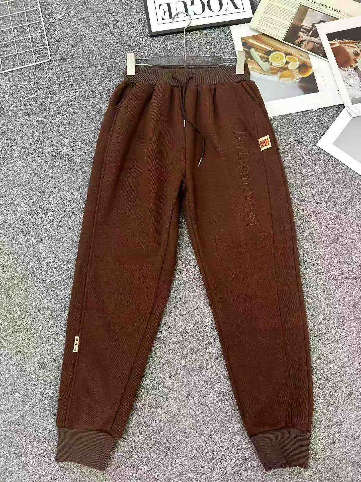 Women's Loose High Waist Tapered Cotton Sweatpants 360 Pieces - Image 5