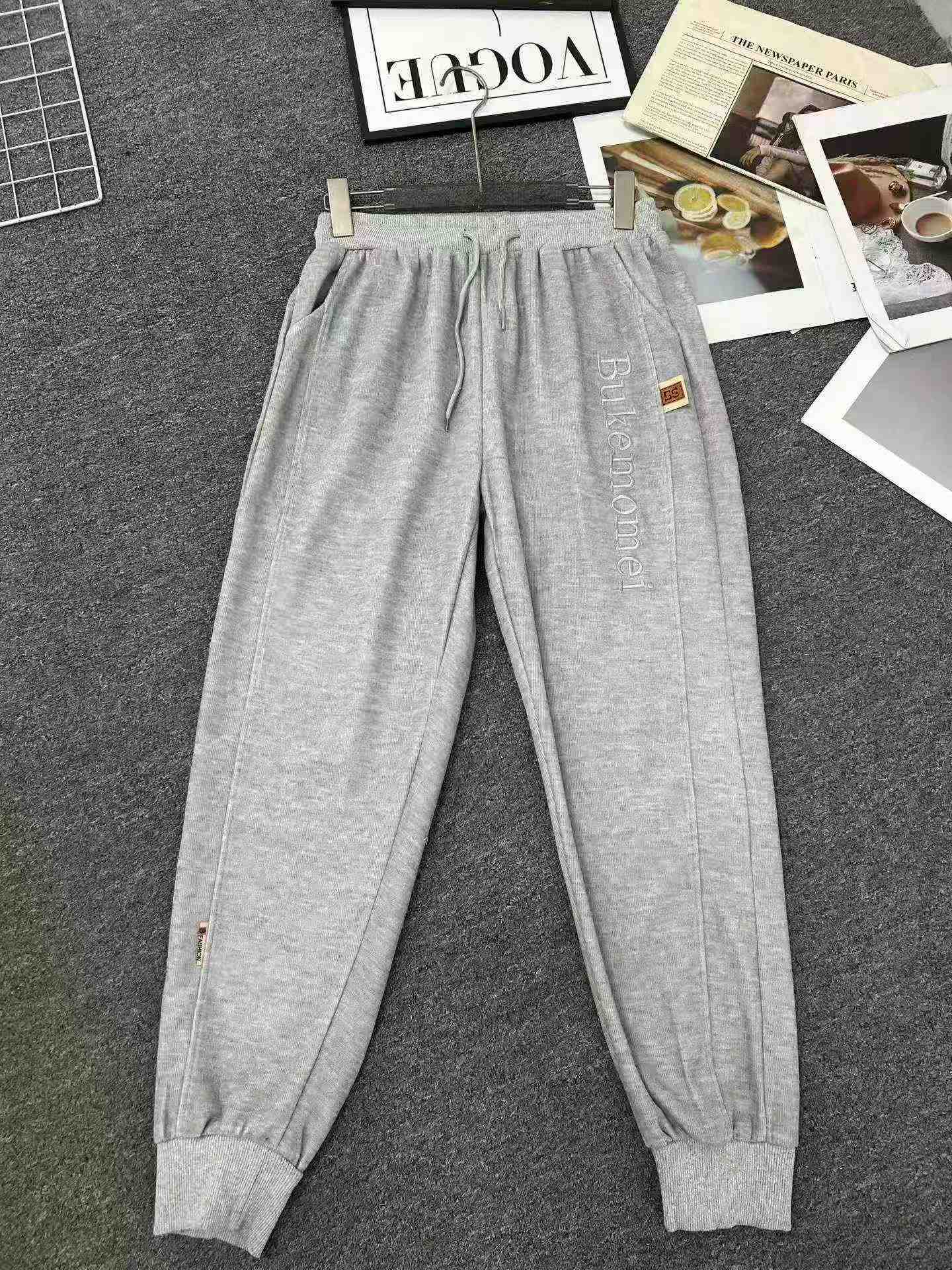 Women's Loose High Waist Tapered Cotton Sweatpants 360 Pieces - Image 7