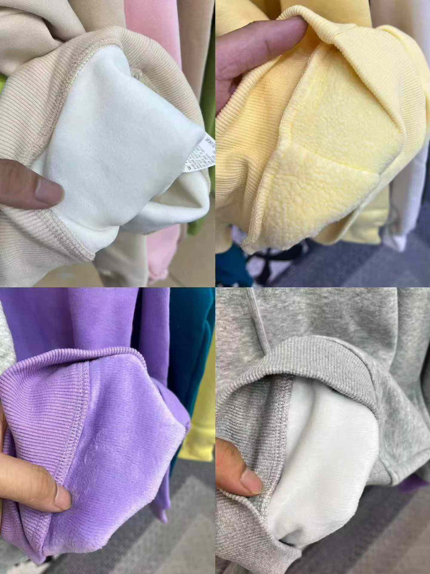 American Trendy Heavy Cotton Thickened Fleece Hoodies 4000 Pieces Bulk Clearance - Image 9