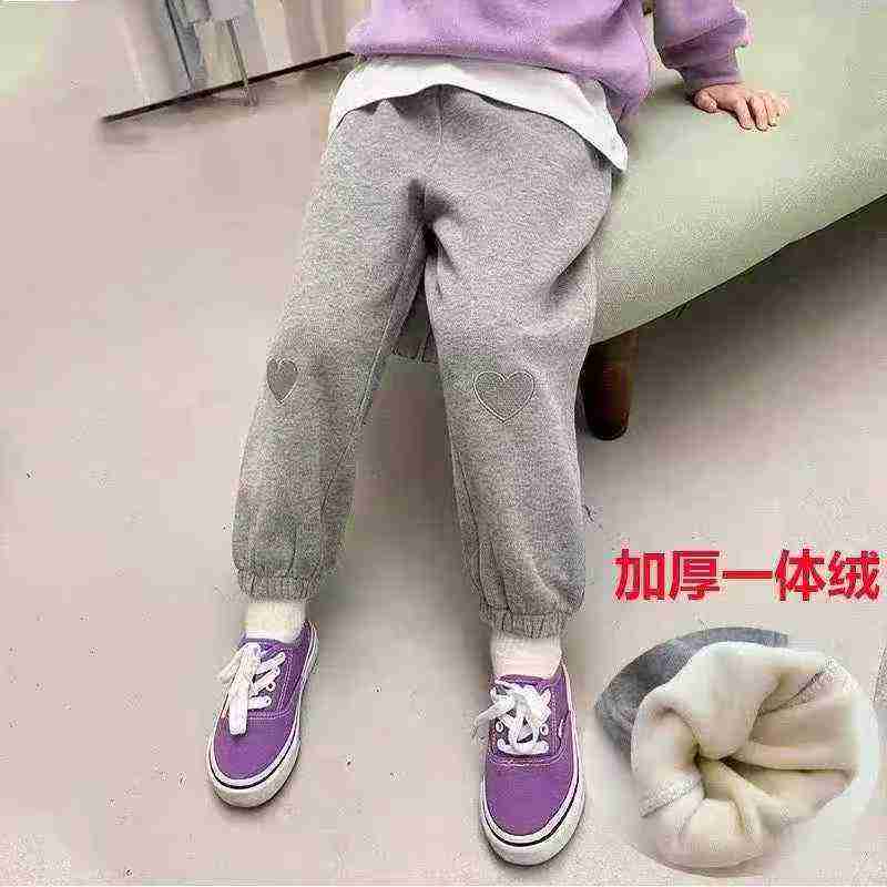 253 Pieces High Quality Older Kids Fleece Lined Cuffed Sweatpants - Image 4