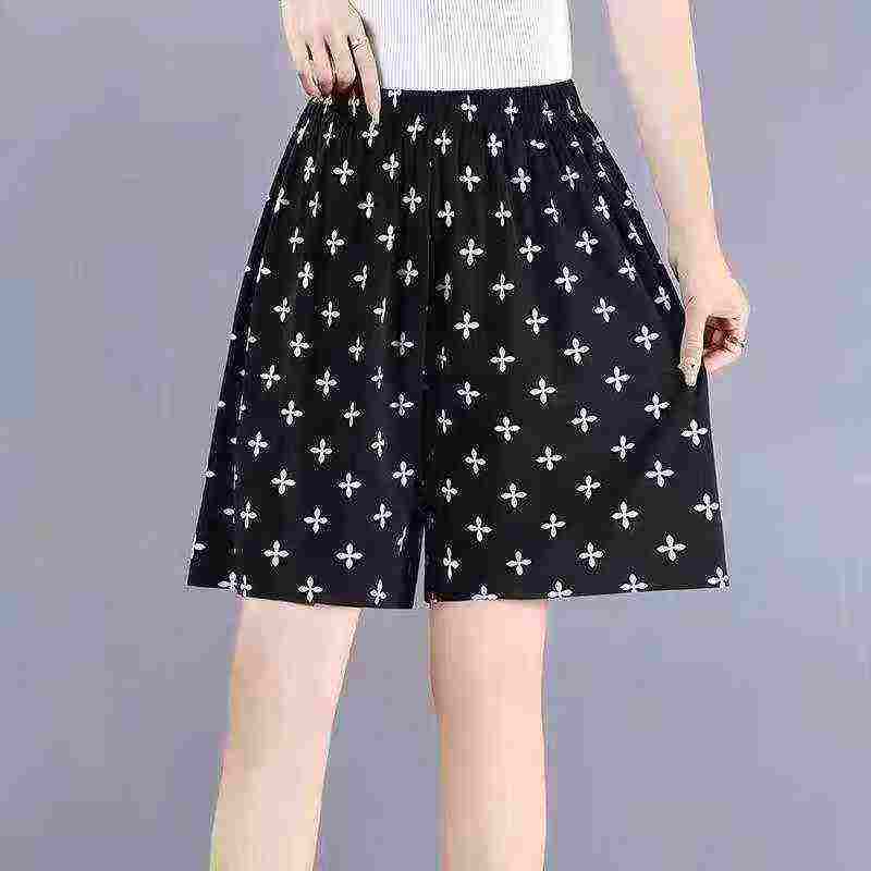 Shorts culotte holgados de seda helada para mujer, verano, 800 piezas - Image 3