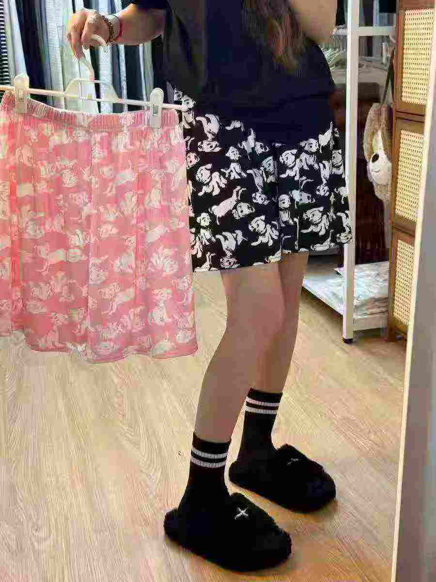 Shorts culotte holgados de seda helada para mujer, verano, 800 piezas - Image 4