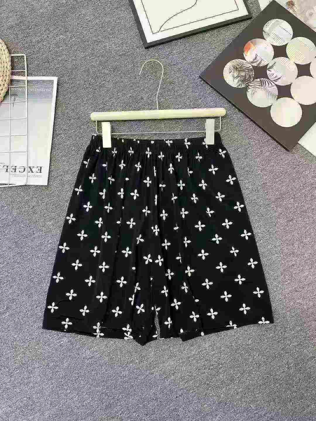 Shorts culotte holgados de seda helada para mujer, verano, 800 piezas - Image 6