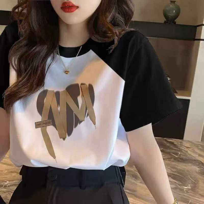 T-shirt unisexe tendance en coton pur, coupe ample à manches courtes, tailles S à 5XL, 8500 pièces - Image 8
