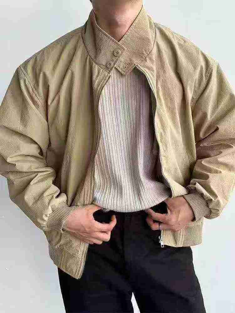 About 210 Pcs High Quality Men's Spring Autumn Windproof Casual Jackets - Image 2