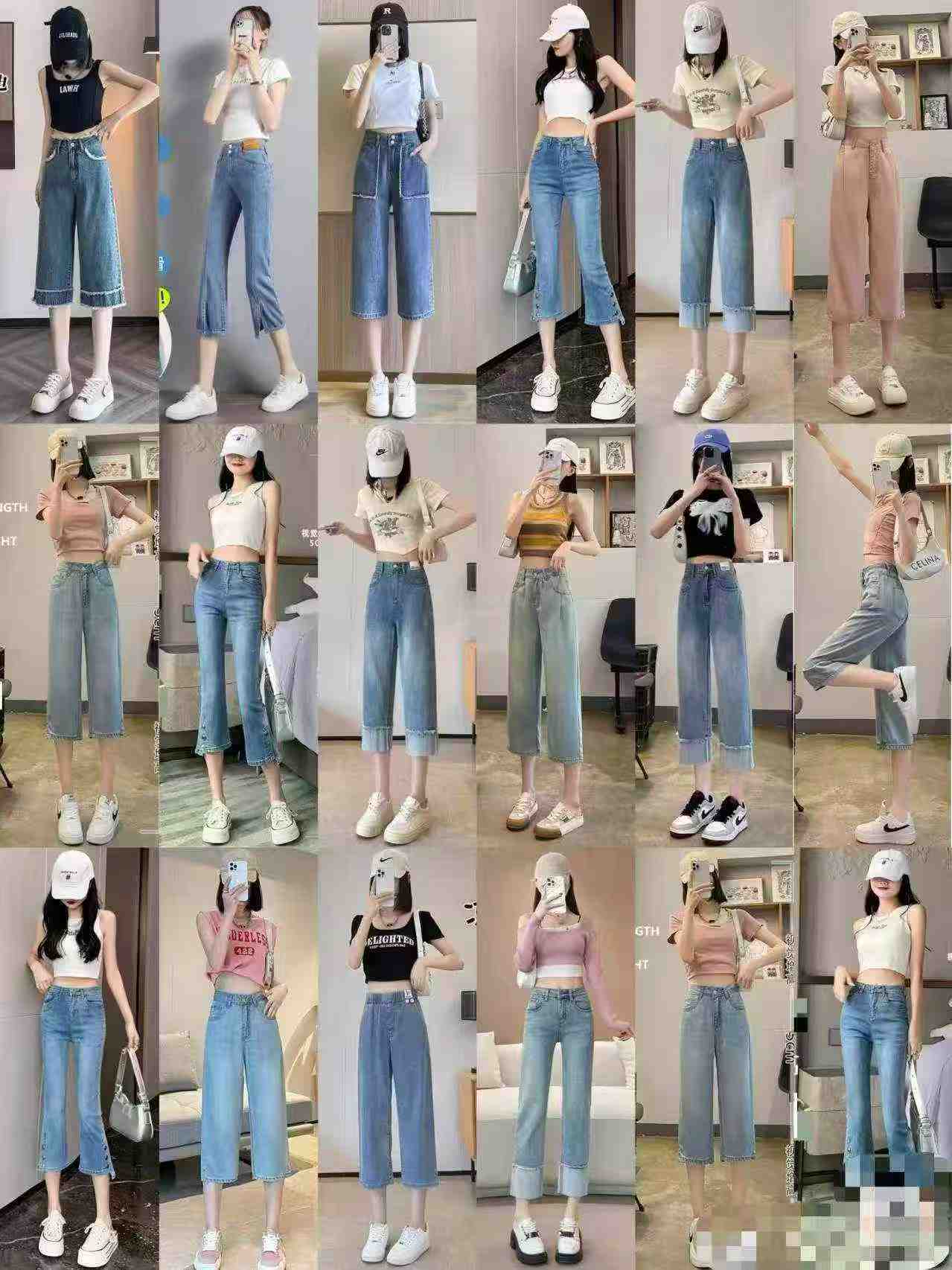 2200 piezas de vaqueros cortos de verano para mujer - Image 2