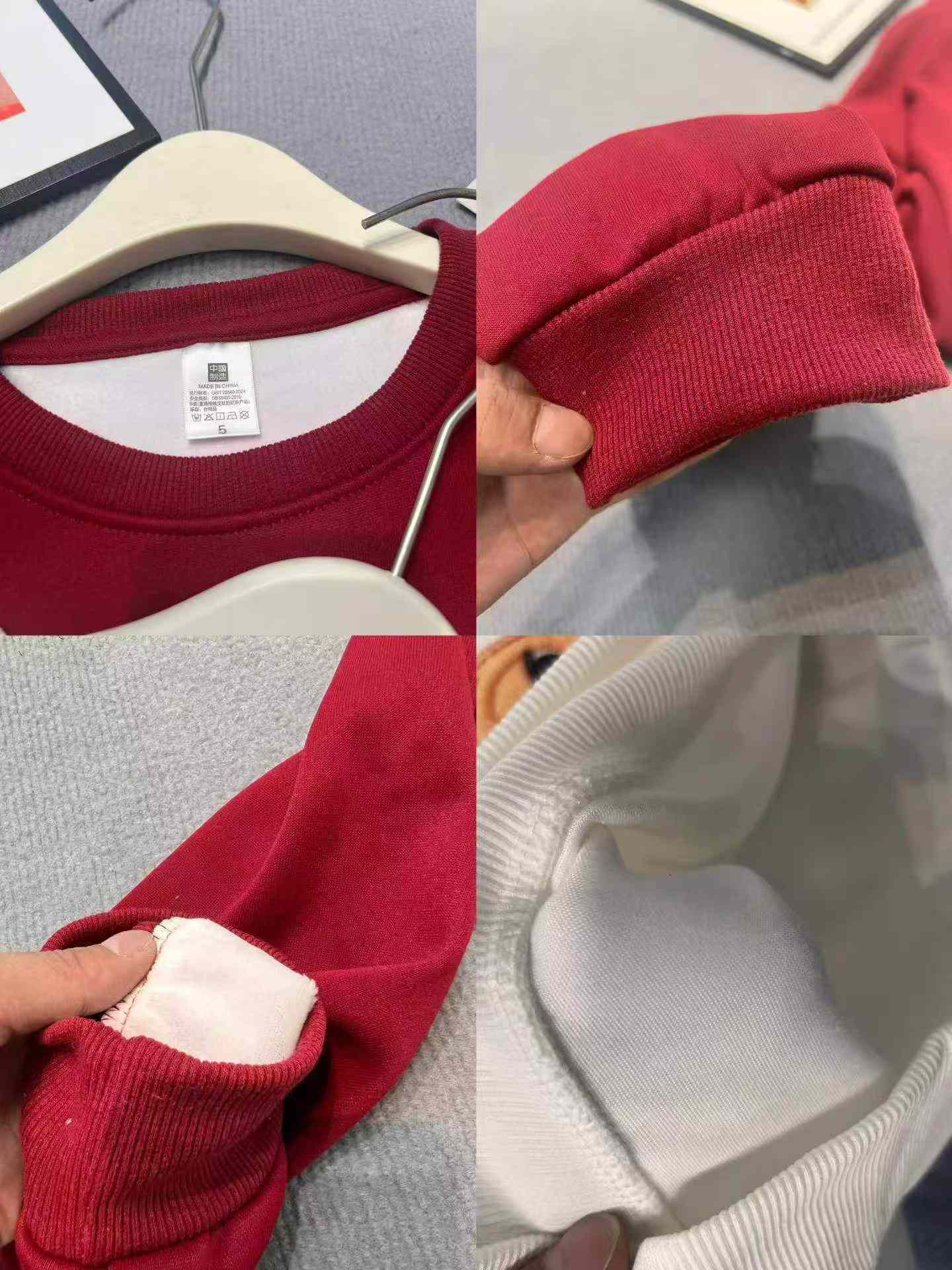 3000 Pcs Unisex Loose Crewneck Sweatshirts - Image 8