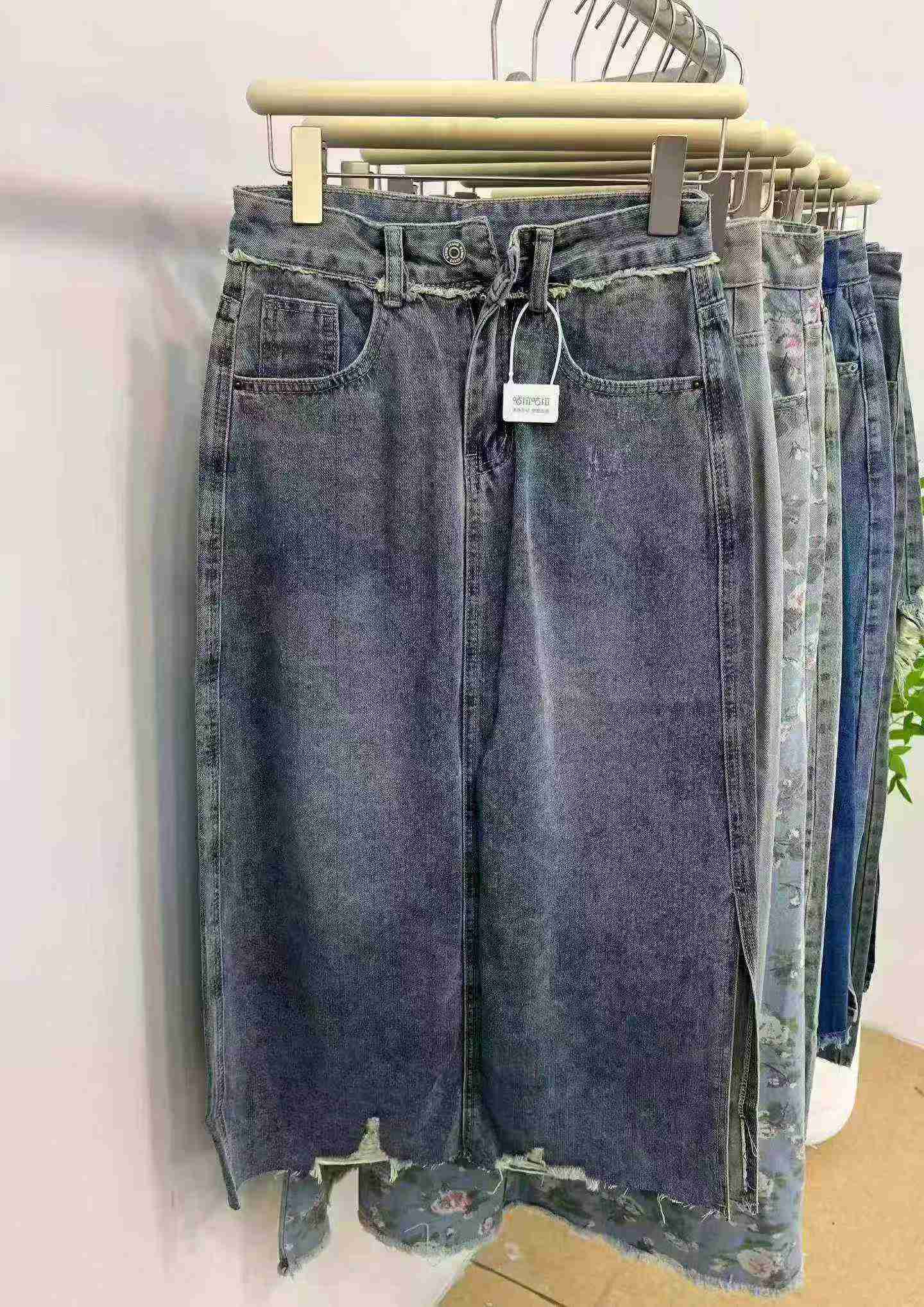 4800 Pcs Nancheng Premium New Denim Long Skirts - Image 6