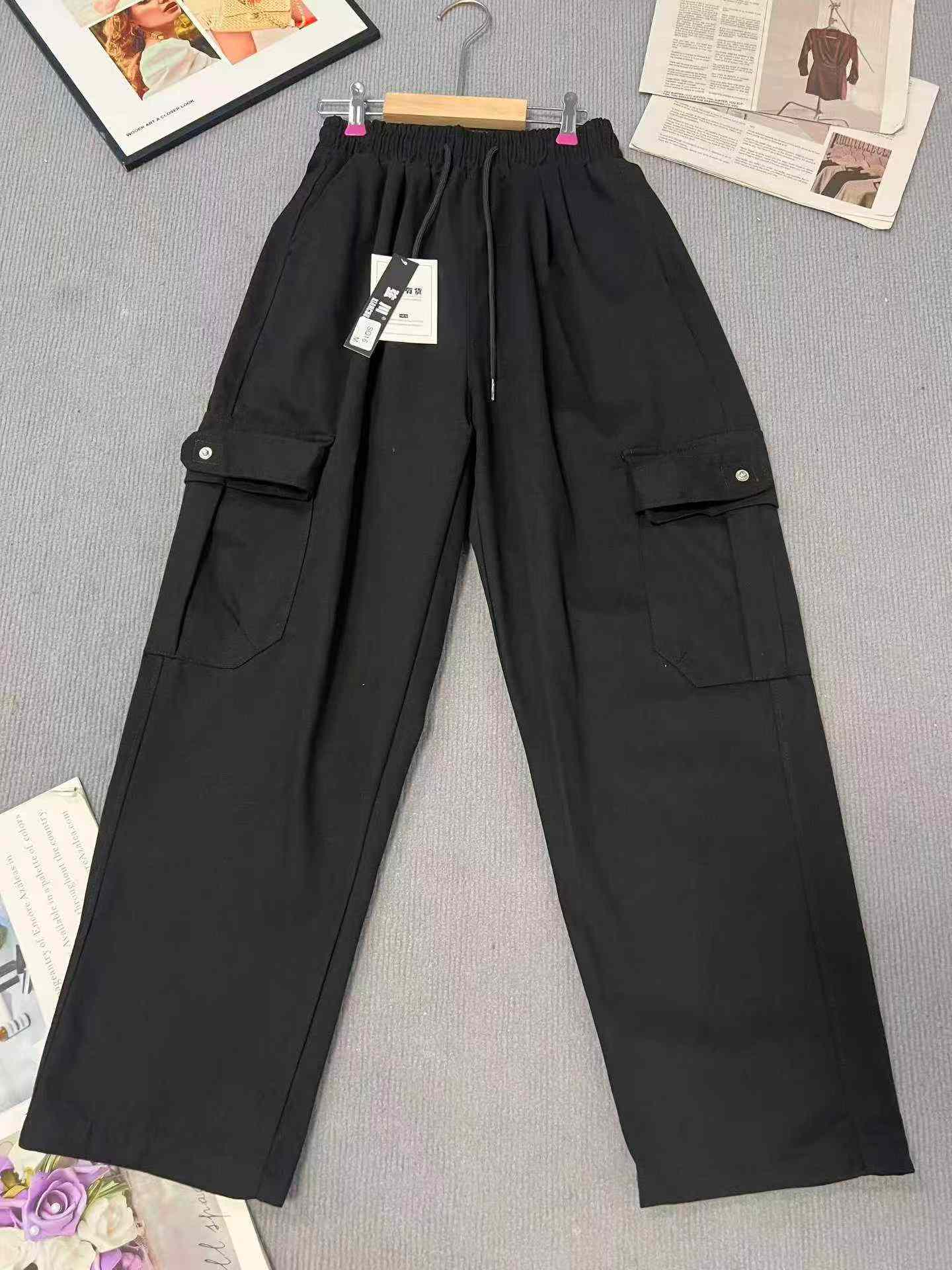 Celana Kargo Pria Vintage Wide Leg Jepang Trendi Musim Gugur 2026, Sekitar 750 Pcs - Image 6