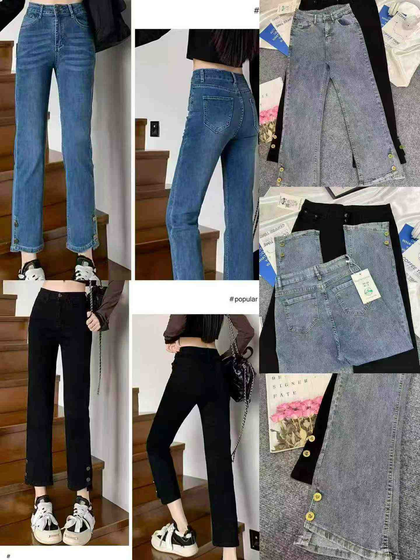 6800 Pcs Women's Stretch Denim Jeans Bulk Full Clearance - Image 5
